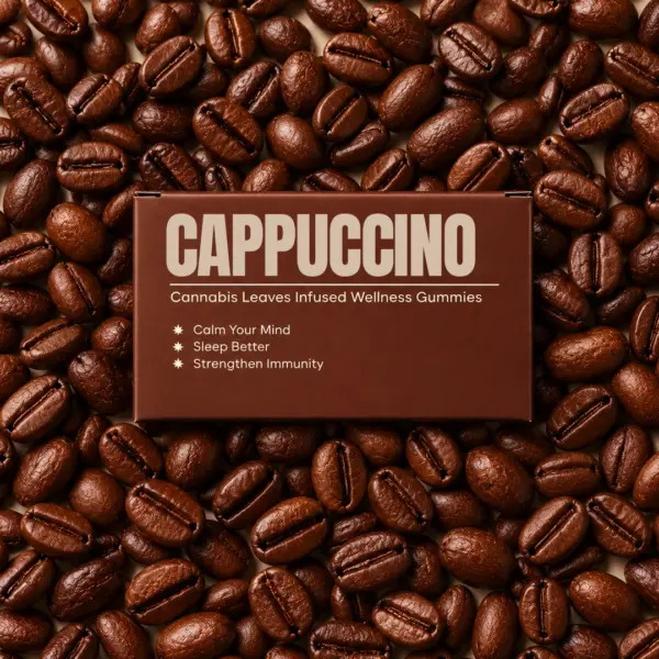 Cappuccino Relax & Reset Gummies 5% – Pack of 30 Gummies