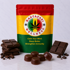 Chocolate Relax & Reset Gummies 5% – Pack of 5 Gummies
