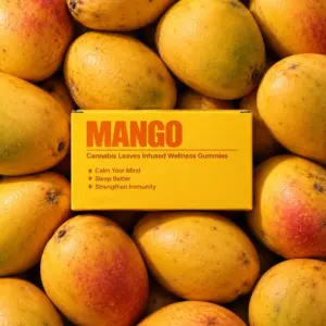 Mango Relax & Reset Gummies 7% – Pack of 5 Gummies